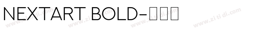 NEXTART Bold字体转换